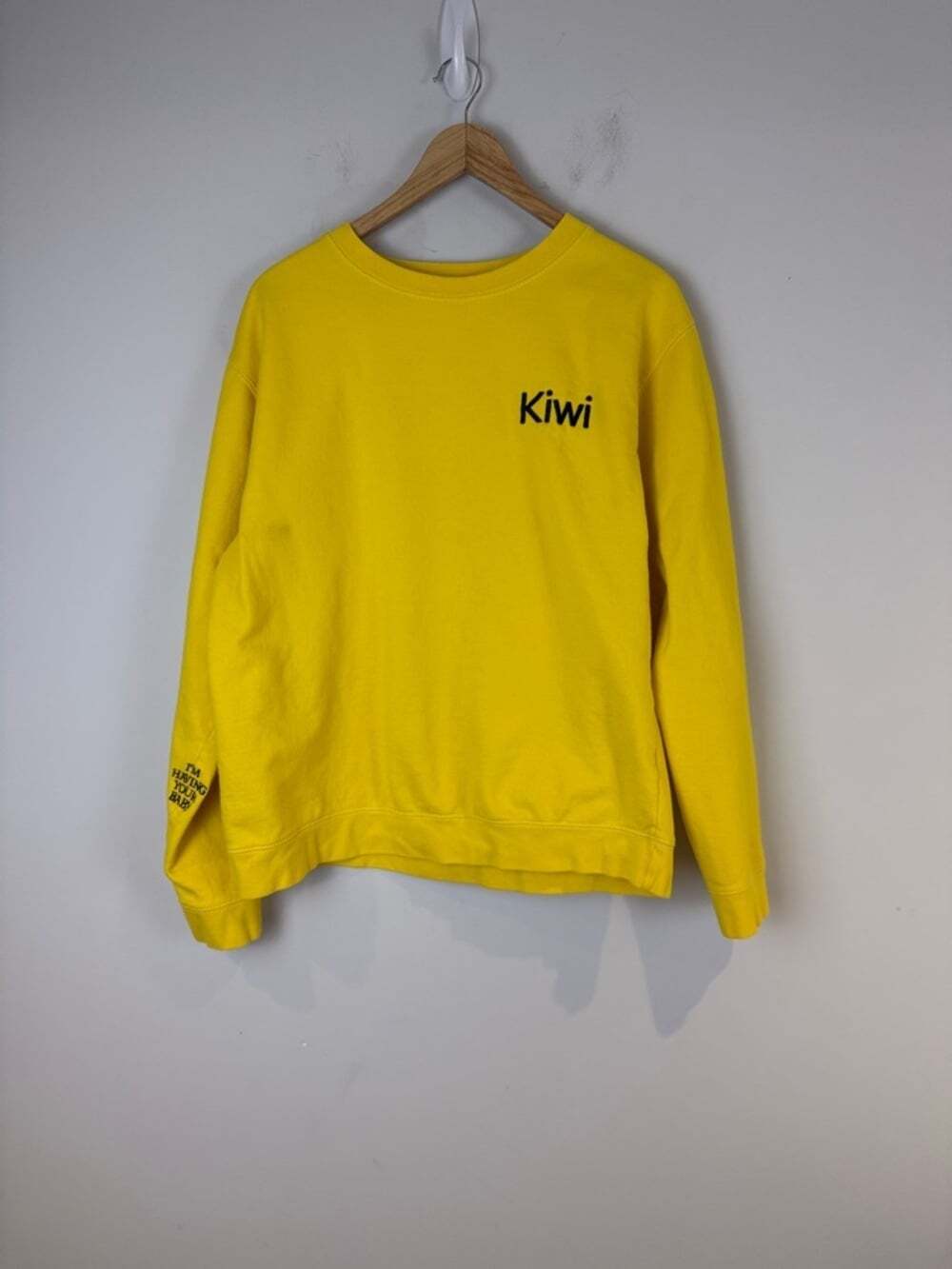 Harry Styles Kiwi Women's Vibrant Yellow Crew Neck Sweatshirt